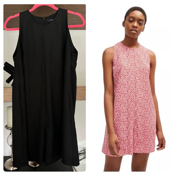 French Connection Evening Dew Romper in Black - Picture 1 of 7
